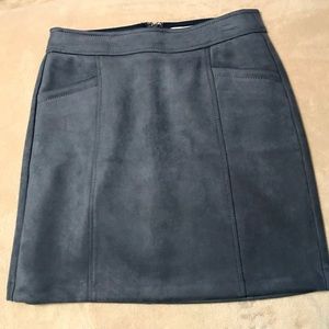 Blue /Gray Mini Skirt
